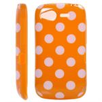 Dog Pattern Cover for HTC Desire S (Orange)