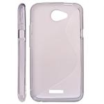S Line Silicone Cover HTC ONE X (Transparent Gray)