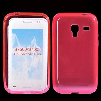 Galaxy Ace Plus Silicone Cover (Pink)