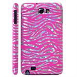 Galaxy Note Zebra cover (Pink)