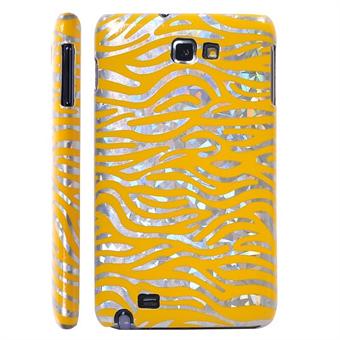Galaxy Note Zebra cover (Yellow)