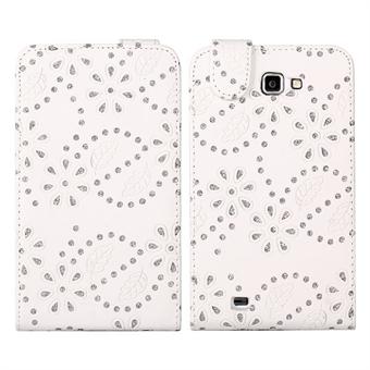 Bling Bling Diamond Case for Galaxy Note (White)