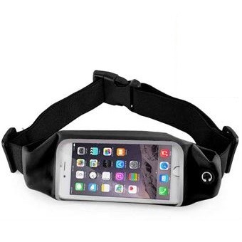 Water-repellent Belly Case for smartphone 5.5 "- Black