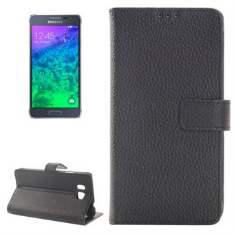 Stand short case Galaxy Alpha (Black)