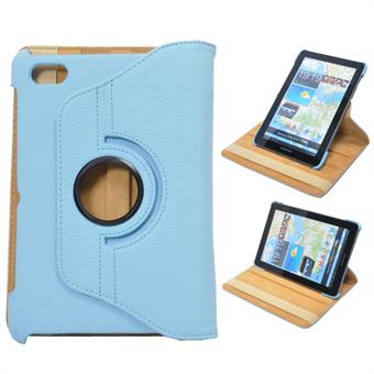360 Rotating Leather Stand for 7.7 (Light Blue)