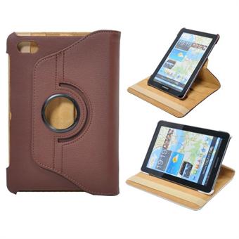 360 Rotating Leather Stand for 7.7 (Brown)