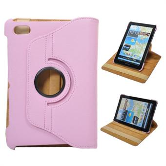 360 Rotating Leather Stand for 7.7 (Pink)