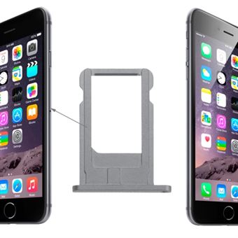 Nano sim card holder iPhone 6 (Space gray)