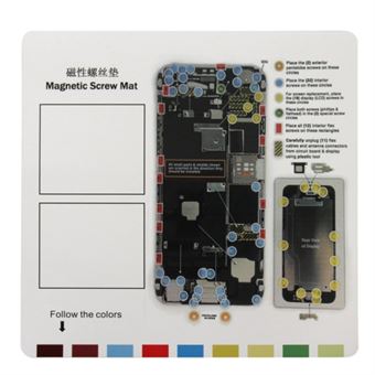 Magnetic screw mat 26 x 25 cm iPhone 6 Plus