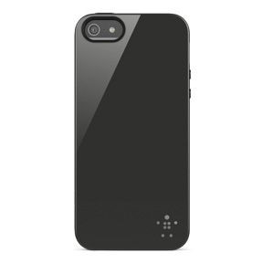 Belkin iPhone 5 Silicone Case (Brown-Black)