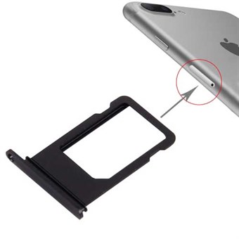 Sim card holder iPhone 7 Plus - Black