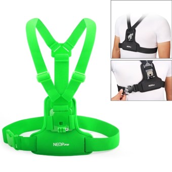 NEOPINE GoPro Hero 1/2/3/4 Chest Belt - Green