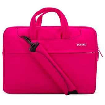 POFOKO Portable Shoulder Bag for 15.4 "- Magenta