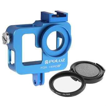 Puluz® Aluminum Shell Hero 3/3 + - Blue