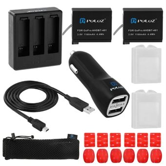 PULUZ Accessories 20 in 1 Battery Combo Kit - Hero 4
