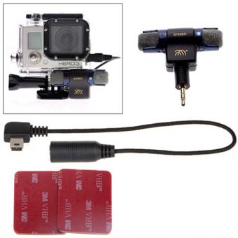 Professional GoPro 3 in 1 Microphone External Kit