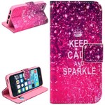 Stand Short Purse Case 5 / 5S / SE- Keep calm