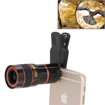 8 x Optical Zoom Telescope Camera Lens for Smartphone