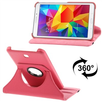 360 Rotating Leather Cover for Tab 4 7.0 (Magenta)