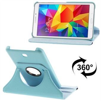 360 Rotating Leather Cover for Tab 4 7.0 (Turquoise)