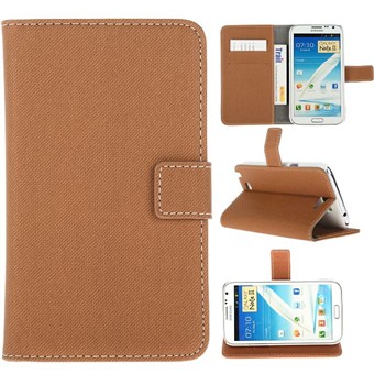 Case for Samsung Galaxy Note 2 (brown)