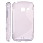 S-Line Silicone Cover for Galaxy Y Duos (Transparent)