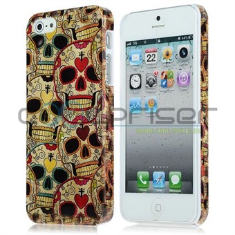 iPhone 5 Cover Retro Skull
