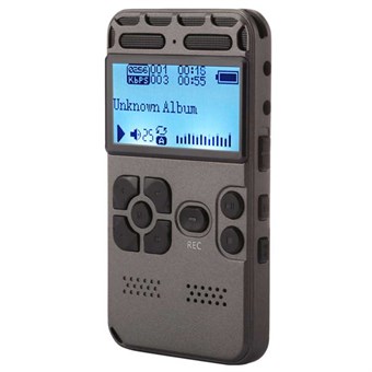 iPlay Digital 8 GB Dictaphone with LCD Display and for SD Card