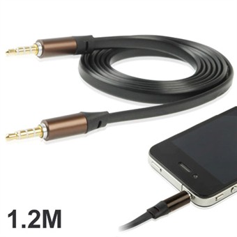 Noodle Style Flat 3.5 mm AUX cable 1.2 m