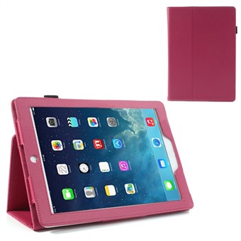 Deluxe Leather Case for iPad Air (Magenta)