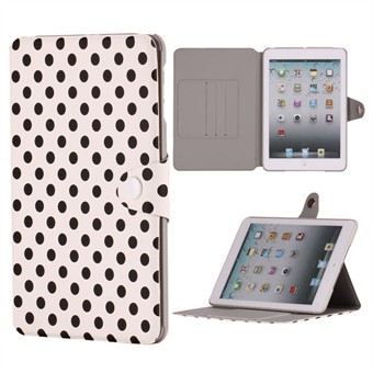 Dot Pattern iPad Mini 1 Case (White)