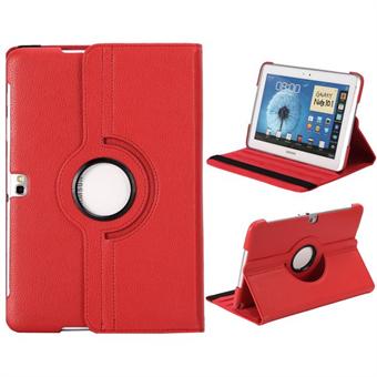 360 Rotating Leather Cover for Note 10.1 (Red)