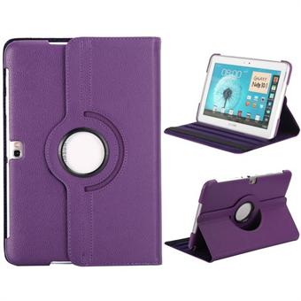 360 Rotating Leather Cover for Note 10.1 (Purple)