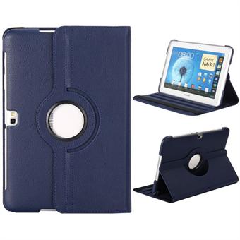 360 Rotating Leather Cover for Note 10.1 (Blue)