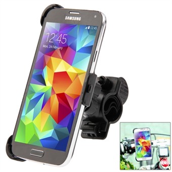 Universal Bicycle / MC Mobile holds the Galaxy s5