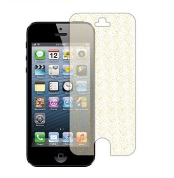 Clear Screen Protector with Glitter (Gold)