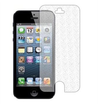 Clear Glitter Screen Protector (Silver)