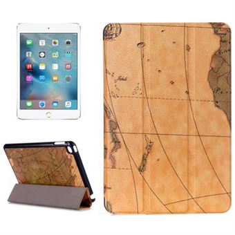 World Map Case for Mini 4 - Yellow