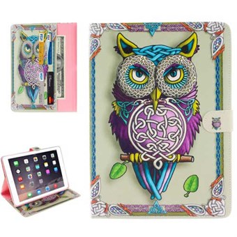 Deluxe Stand / Card Case iPad Pro 9.7 - Owl