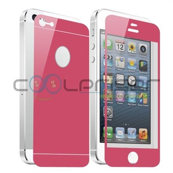 Front and back colored protective film (Red Magenta)