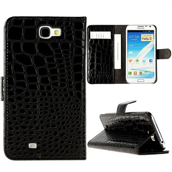 Crocodile Case for Galaxy Note 2 (Black)