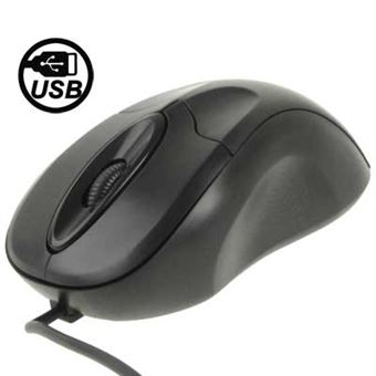 Wired USB optical mouse