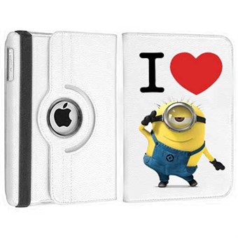 TipTop Rotating iPad Case - Minions Love