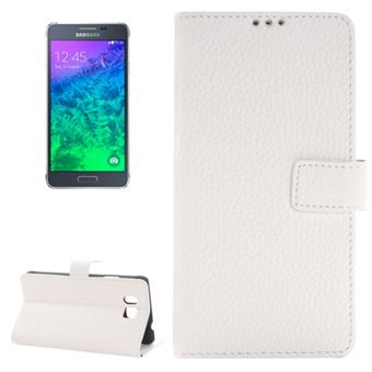 Stand Card Case Galaxy Alpha (White)