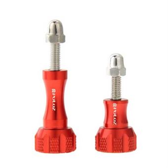Puluz® Alu Stainless Nut Screw Set for GoPro - Red