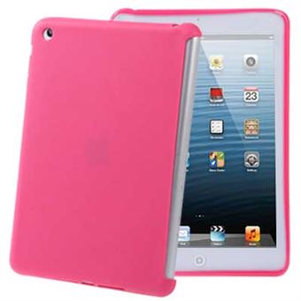Silicone Back Cover for Smartcover iPad Mini 1/2/3 (Pink)