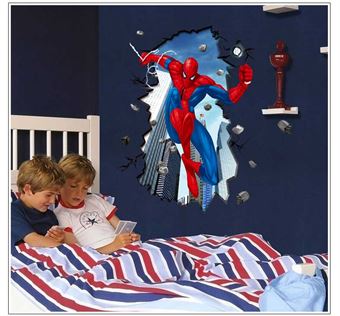 Wall Stickers - Spiderman 3D
