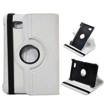 360 Rotating Leather Case for 7.0 (White)