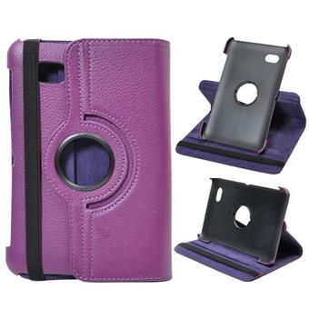 360 Rotating Leather Case for 7.0 (Purple)