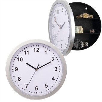 Wall clocks with hidden space